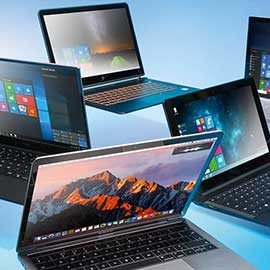 Computer and Laptop