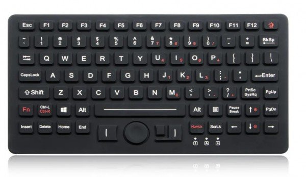 Rugged Keyboard K-TEK-M282-DHP-FN-BL-NV-151B-JC