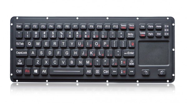 Rugged Keyboard K-TEK-M315TP-FN-BL-NV-151B