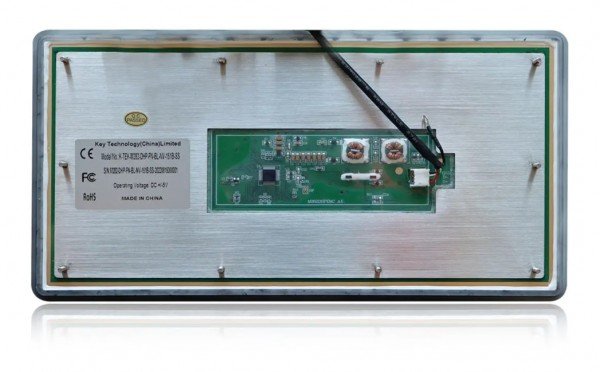 Rugged Keyboard K-TEK-M275-FN-BL-NV-151B-SS