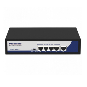 4-port PoE Gigabit Ethernet Switch V900-AF-41N